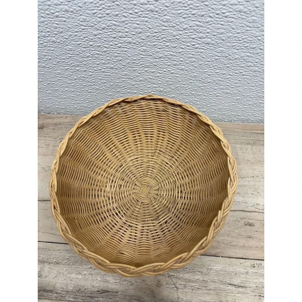 Vtg Handwoven Basket Cherokee Style Handmade In USA